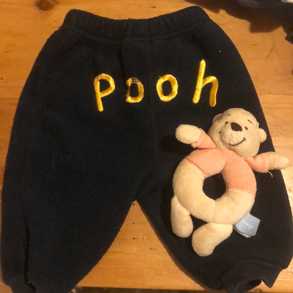 Winnie the Pooh Size 6 Month Pants, also come with the winnie the pooh toy